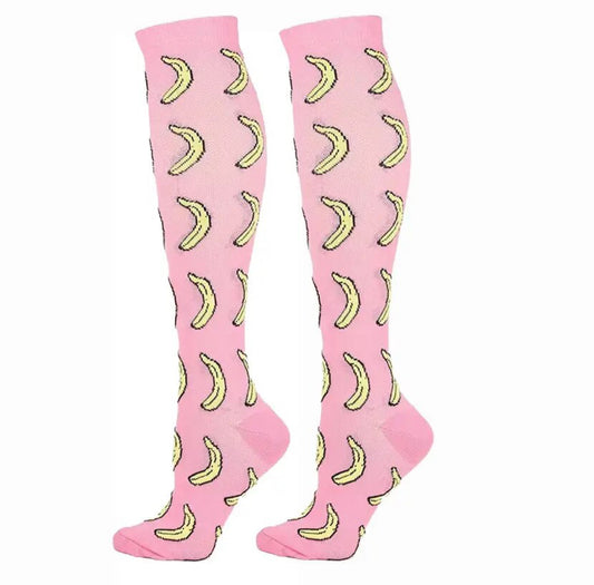 Cute Banana Compression Socks