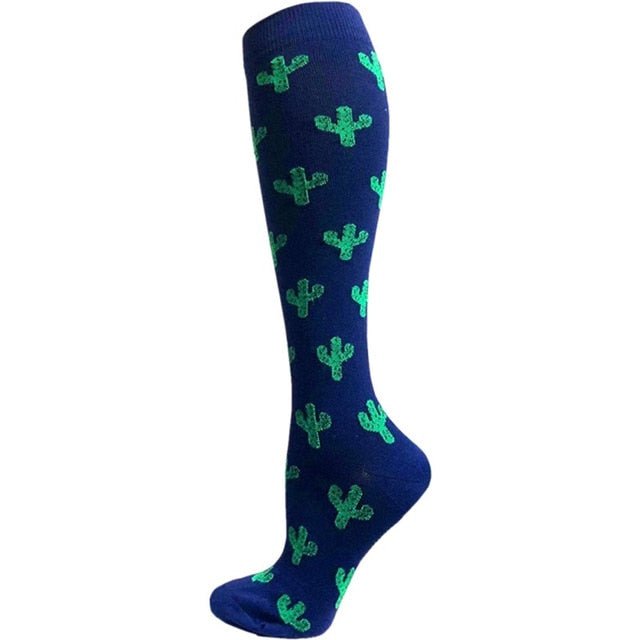 Cactus Compression Socks